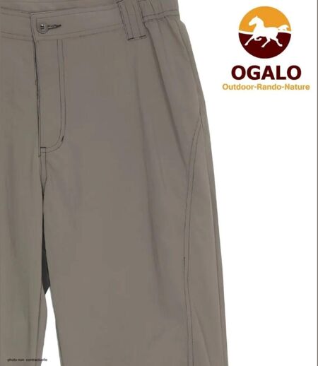 Pantalon Ogalo 111183U001 Noisette : le pantalon réglable pour un confort sur-mesure