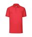 Jerzees Colours Mens Ultimate Cotton Short Sleeve Polo Shirt (Classic Red) - UTBC569
