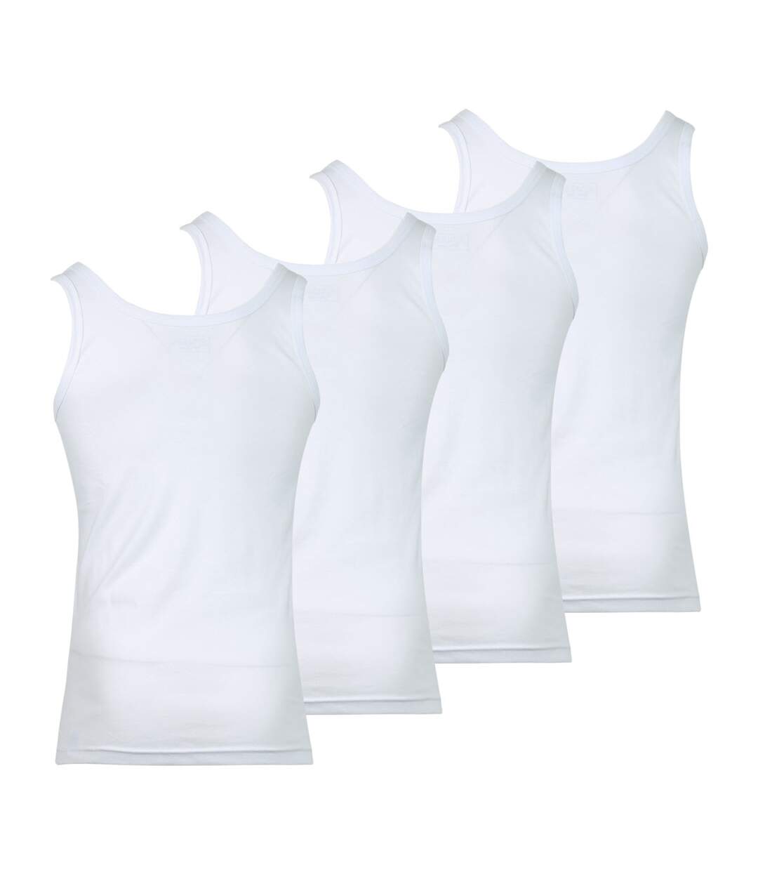 Lot de 4 débardeurs homme Eco Pack Athéna-2