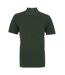 Asquith & Fox Mens Plain Short Sleeve Polo Shirt (Bottle)