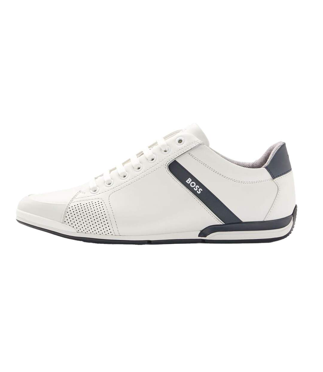 Mens Saturn Low Cut Trainers White Boss-2