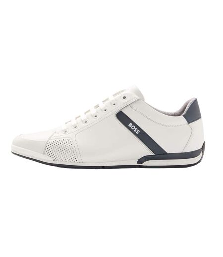 Mens Saturn Low Cut Trainers White Boss