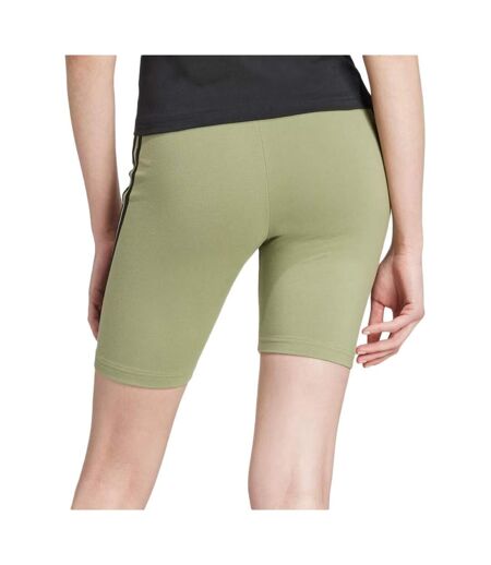 Short vert femme adidas biker
