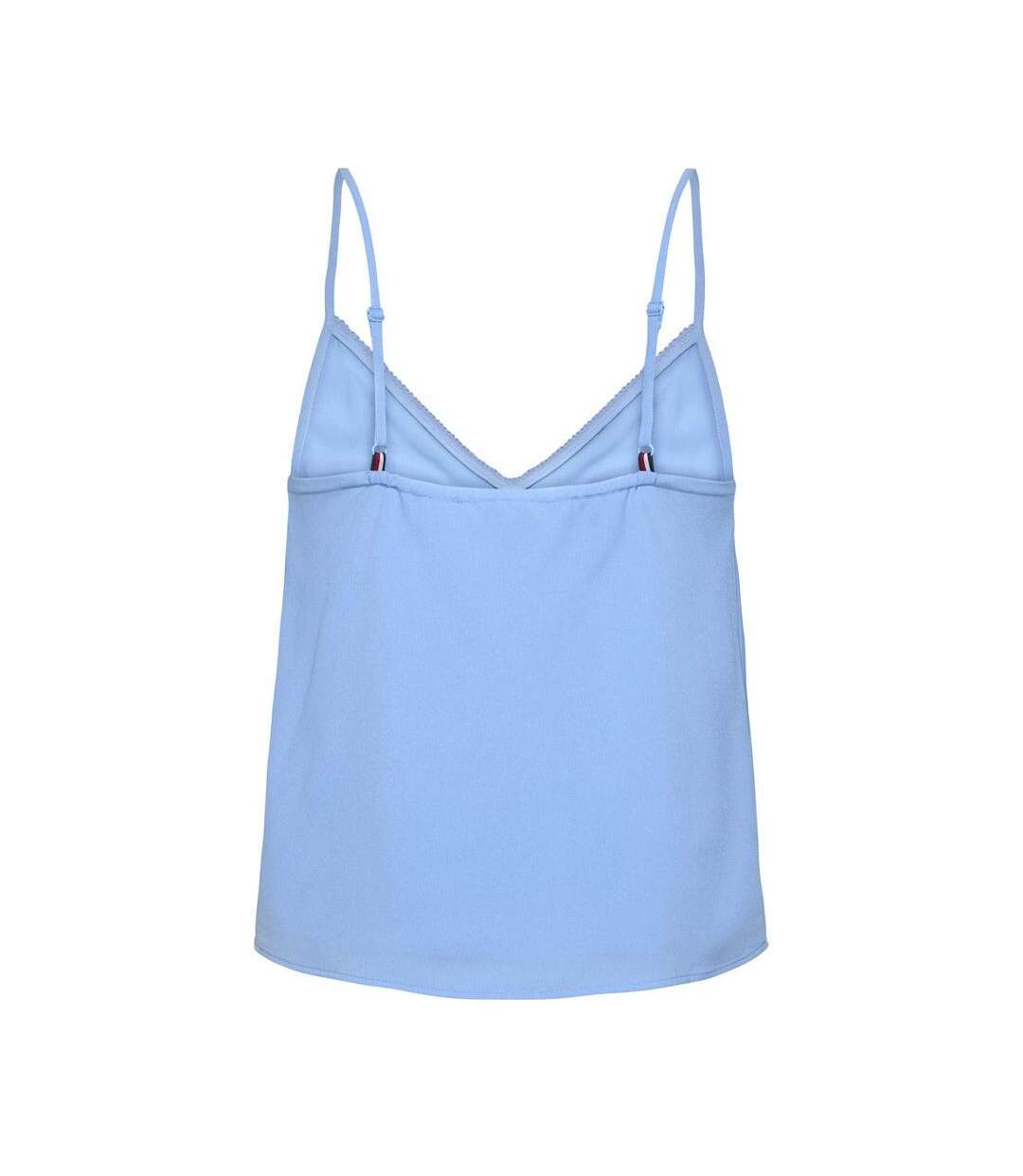 Débardeur bleu femme tommy hilfiger essential tcr - s-2