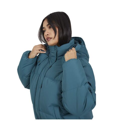 Doudoune Femme Bleu Sarcelle Brave Soul