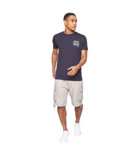 Mens jamstar cargo shorts light grey Crosshatch