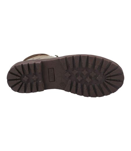 Bottines De Combat Annay Femme Kaki Hush Puppies