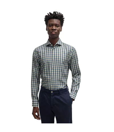 Chemise C-hal Homme Bleu Boss