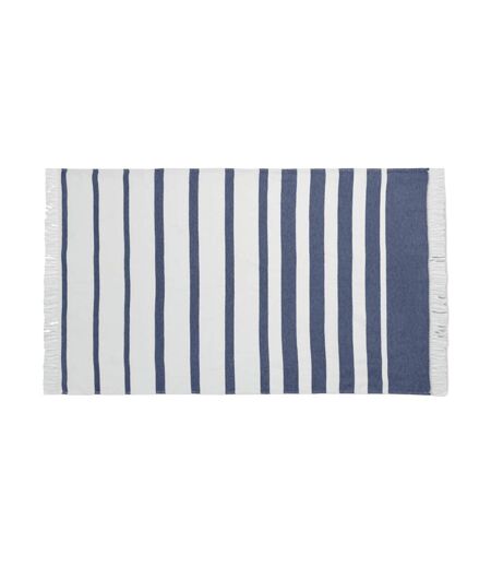 Wave hammam seaqual bath towel one size blue MidOcean