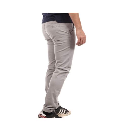 Pantalon chino gris clair homme paname brothers costa - 29