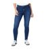 Womens/ladies Comfort Stretch Skinny Jeans Mid Wash Dorothy Perkins-2