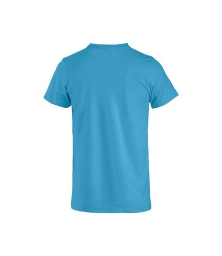 Mens Basic T-shirt Turquoise Clique