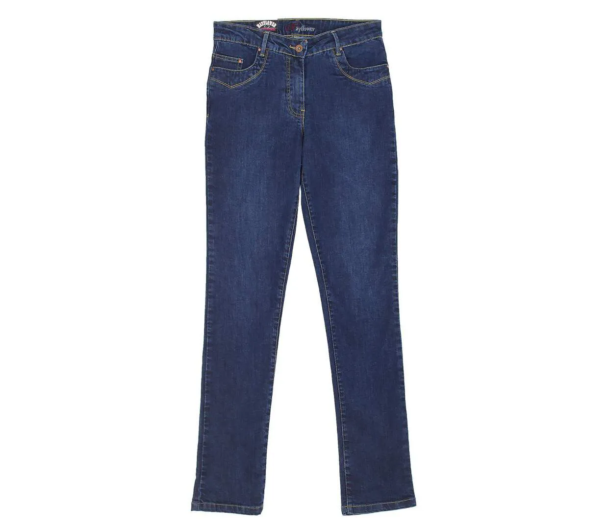 Jean Femme Tissu Stretch Audrey1 Coupe Droite Ajustée (Mayflower)-5