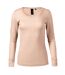 T-shirt Manches Longues Premium Rise Femme Crème Malfini-1