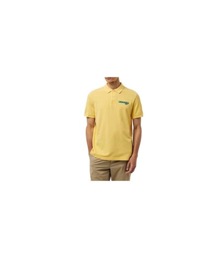 Polo Homme Jaune Pâle Lacoste