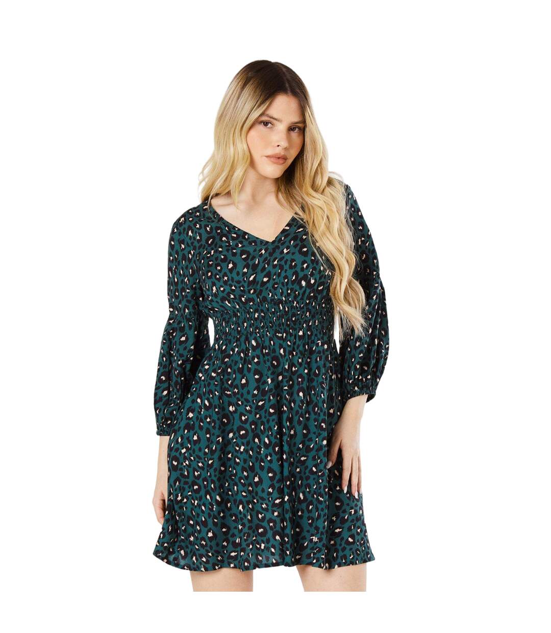 Mini robe femme vert Dorothy Perkins-1