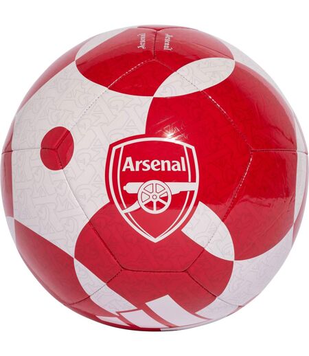 Ballon De Foot Motif/style Arsenal Fc Club Home Taille 5 Rouge Blanc Adidas