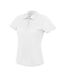 Polo femme blanc Awdis-1