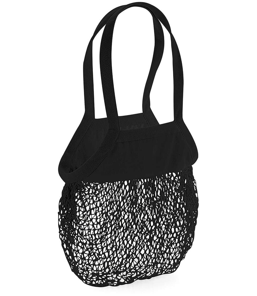 Sac à provisions en coton bio - W150 - noir-2