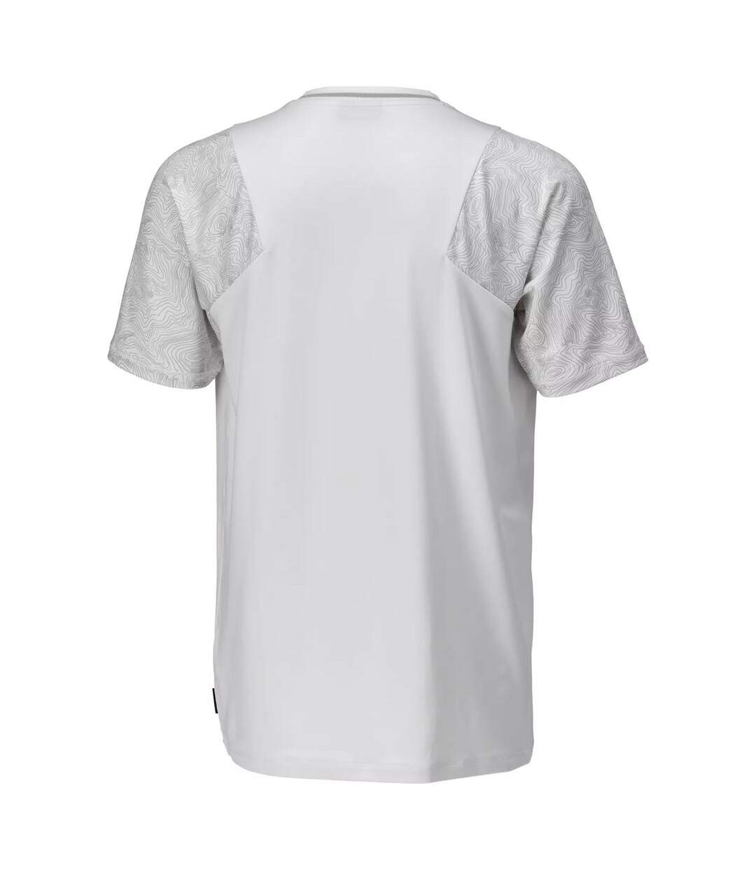 T-shirt Manches Courtes Customised Homme Blanc Mascot-2