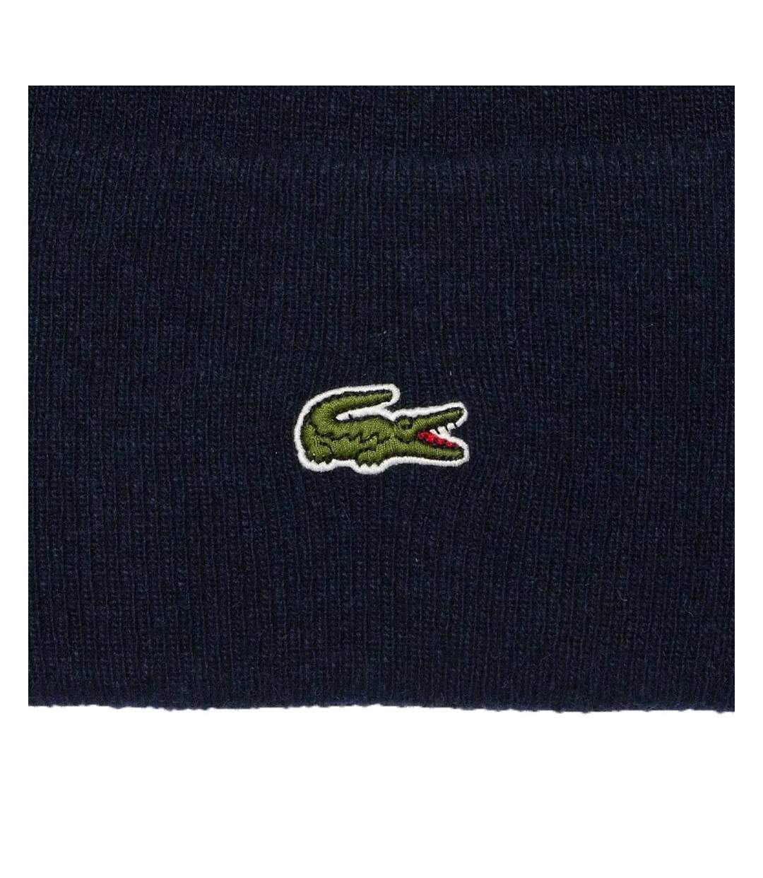 Bonnet marine mixte lacoste rb9825-2