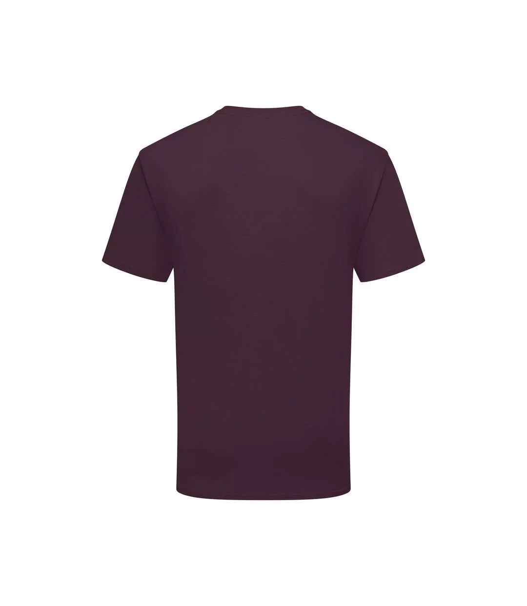 Mens Iconic Premium Ringspun Cotton T-shirt Dark Plum Fruit Of The Loom-3