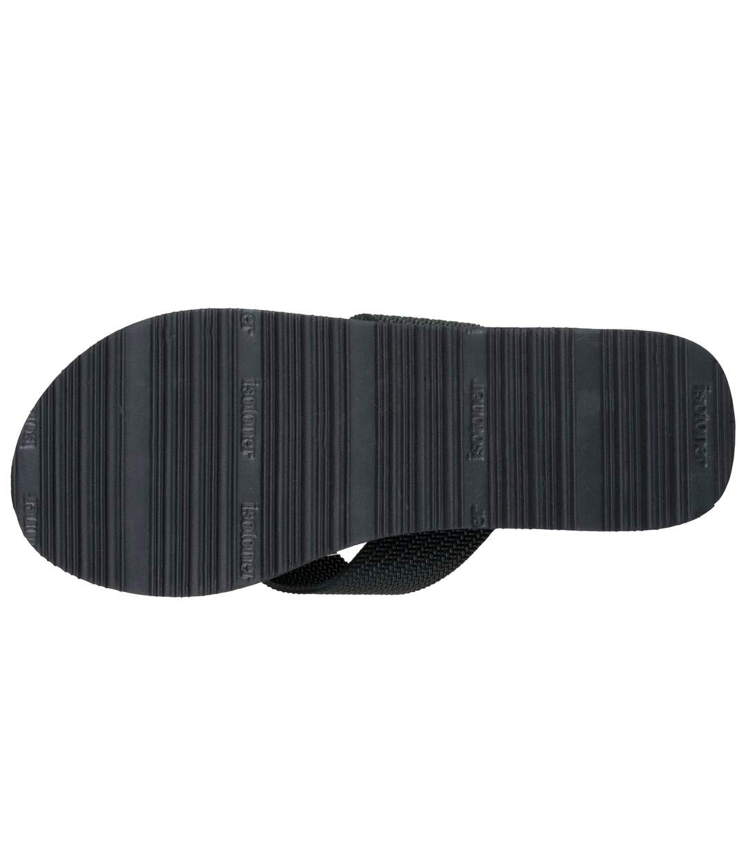 Isotoner Tongs homme très confortables, tiges larges-4