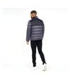 Born Rich Mens Lyden Oversized Puffer Jacket (Gray)