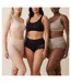 OZABI Pack de Culottes Femme Gainantes Invisibles Dentelle et Laser – Lot de 6-5