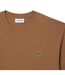 T-shirt Style Logo Brodé Homme Marron Lacoste-4