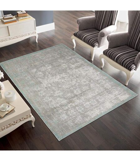 Tapis salon et chambre tissé motif abstrait BELANO