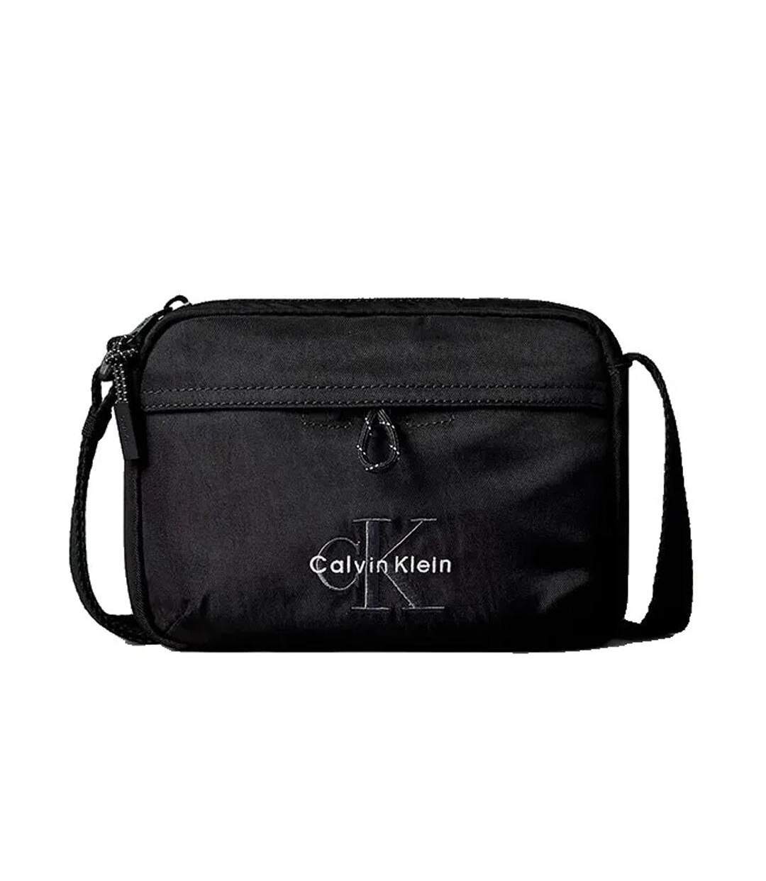Sacoche noire homme calvin klein jeans bold-1