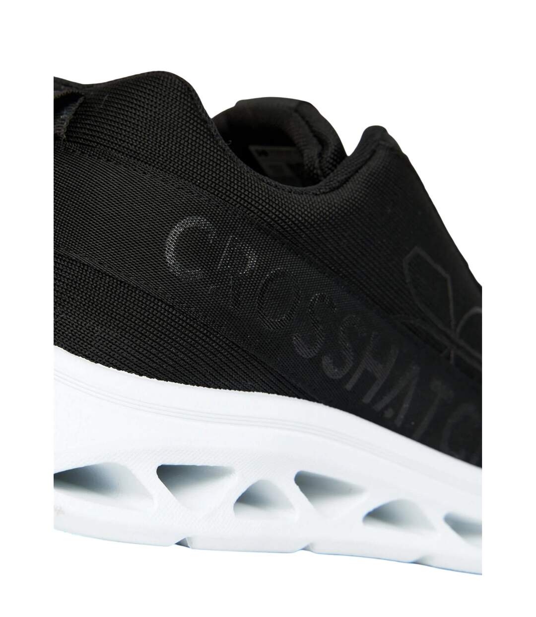 Baskets Jesmond Homme Noir Blanc Crosshatch-4