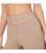 Womens/ladies Sophie Habboo Panelled High Waist Leggings Desert USA Pro-4