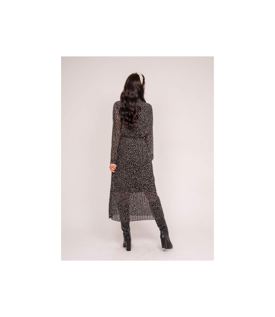 Robe longue motifs IOLD - Dona X Lisa-2