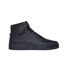 Mens Overlay High Top Trainers Black Skechers-3