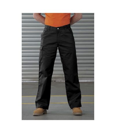 Pantalon De Travail Robuste, Coupe Régulière Homme Noir Russell