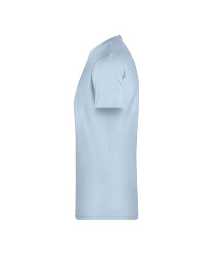 T-shirt Basic Homme Bleu Clair James And Nicholson