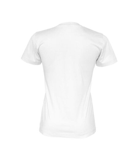 Womens/ladies Organic T-shirt White Cottover