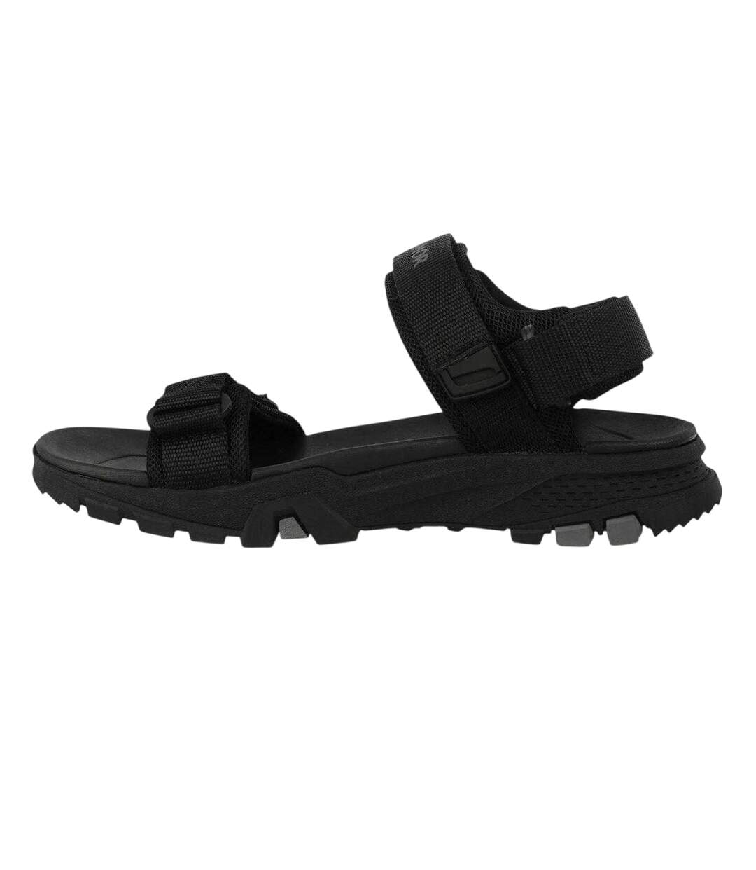 Womens/ladies Cannes Mesh Adjustable Strap Walking Sandals Black Karrimor-2