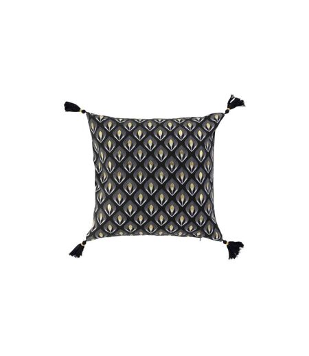 Housse de Coussin Déco Noireor 40x40cm Noir