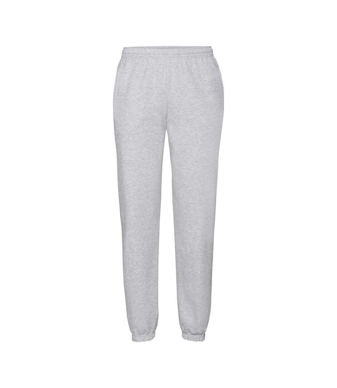 Pantalon de jogging homme gris chiné Fruit of the Loom-1