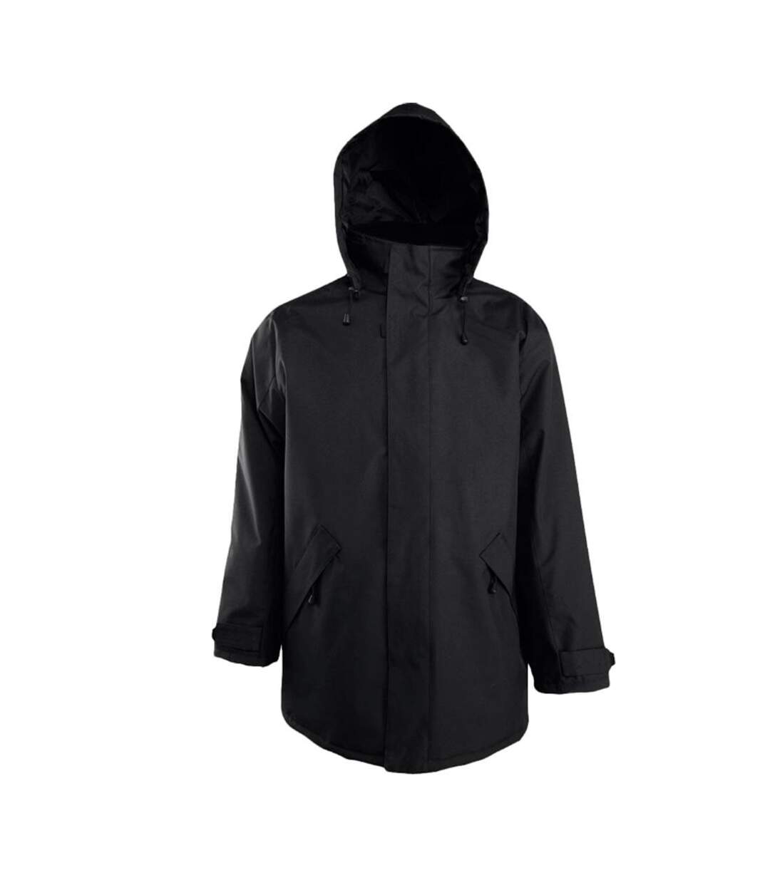 Manteau rembourré robyn unisexe noir SOLS