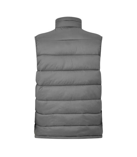 Mens Kershaw Lightweight Puffer Gilet Granite Grey Jack Wills