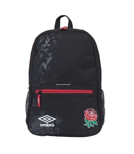 24/25 formation england rugby training backpack m black/white/equestrian red Umbro
