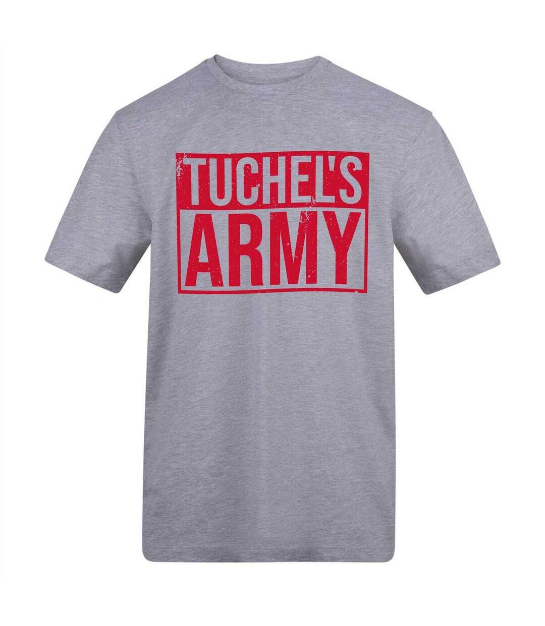 Mens Tuchel´s Army Graphic Print T-shirt Grey AWD-1