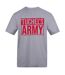 Mens Tuchel´s Army Graphic Print T-shirt Grey AWD-1