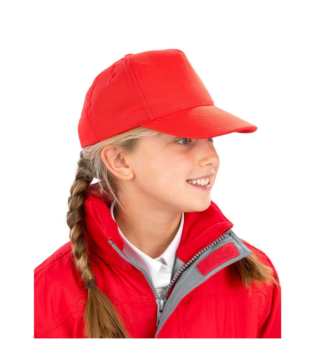 Casquette core printers enfant rouge Result Genuine Recycled-3