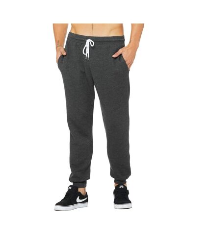 Canvas Unisex Jogger Sweatpants (Dark Gray Heather) - UTPC3340