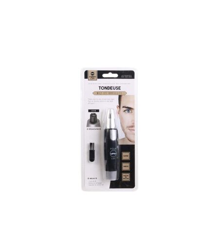 Tondeuse Coupe Poils Nez & Oreilles 13cm Noir